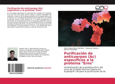 Purificación de anticuerpos (Ac) específicos a la proteína "Erns"