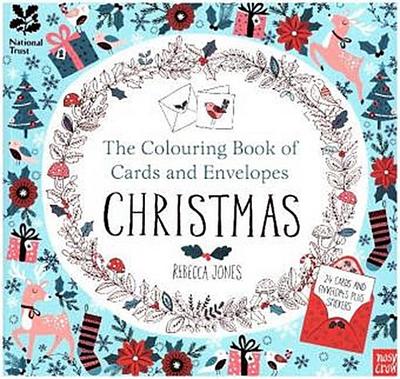 National Trust: The Colouring Book of Cards and Envelopes - Christmas