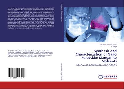 Synthesis and Characterization of Nano Perovskite Manganite Materials