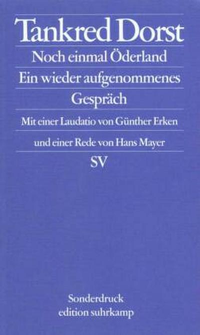 Noch einmal Öderland