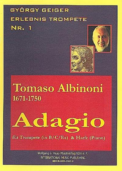Adagio für Trompete und Harfe (Klavier)