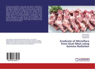 Eradicate of Microflora from Goat Meat using Gamma Radiation
