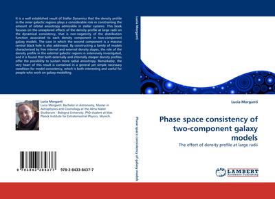 Phase space consistency of two-component galaxy models