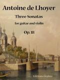 3 Sonaten op.18for violin and guitar