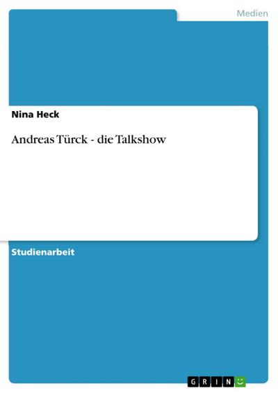 Andreas Türck - die Talkshow