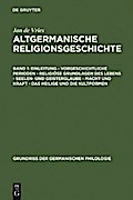 Einleitung – Vorgeschichtliche Perioden – Religiöse Grundlagen des Lebens – Seelen- und Geisterglaube – Macht und Kraft – Das Heilige und die Kultformen