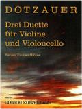 3 Duettefür Violine und Violoncello