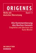Die Kommentierung des Buches Genesis