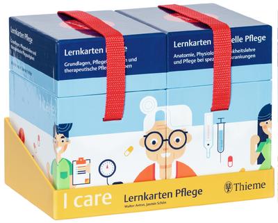 I care Lernkarten Pflege - Set (im Umkarton)
