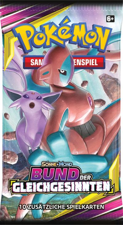 Pokémon Sonne & Mond Serie 11 - Bund der Gleichgesinnten - 1 Booster - Deutsch