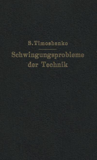 Schwingungsprobleme der Technik