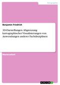 3D-Darstellungen. Abgrenzung kartographischer Visualisierungen von Anwendungen anderer Fachdisziplinen