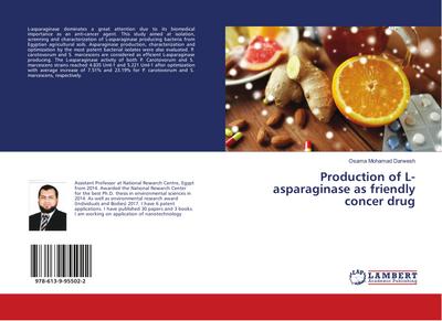 Production of L-asparaginase as friendly concer drug