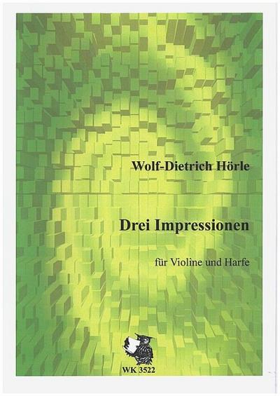 Drei Impressionenfür Violine und Harfe