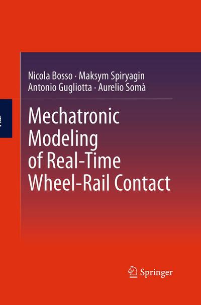 Mechatronic Modeling of Real-Time Wheel-Rail Contact