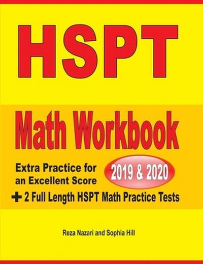 HSPT Math Workbook 2019 & 2020