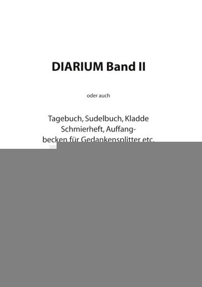 Diarium II