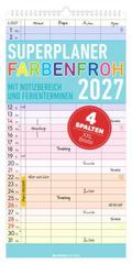 Superplaner Farbenfroh 2027