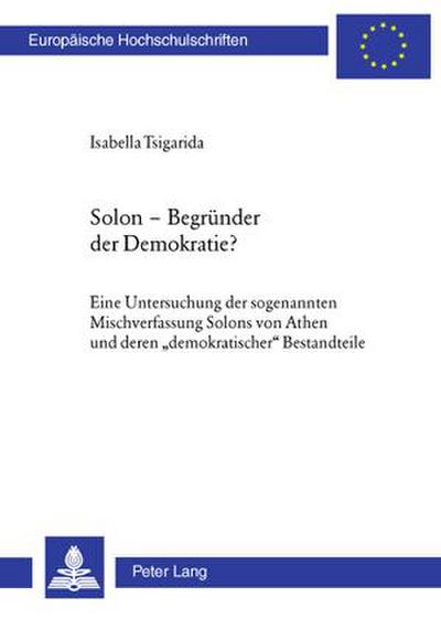 Solon - Begründer der Demokratie?