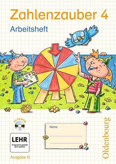 Zahlenzauber - Mathematik für Grundschulen - Ausgabe G für Baden-Württemberg, Hessen, Rheinland-Pfalz und Saarland - 2010 - 4. Schuljahr
