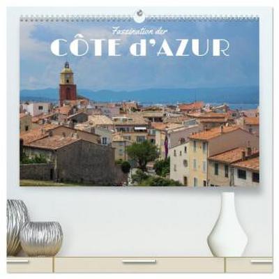 Faszination der Côte d’Azur (hochwertiger Premium Wandkalender 2026 DIN A2 quer), Kunstdruck in Hochglanz
