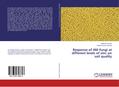 Response of AM fungi at different levels of zinc o