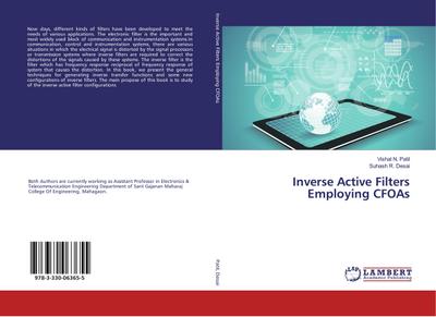 Inverse Active Filters Employing CFOAs