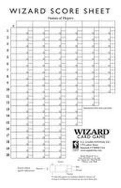 Wizard(r) Oversized Scorepads