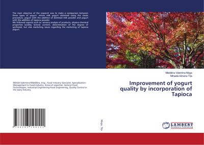 Improvement of yogurt quality by incorporation of Tapioca