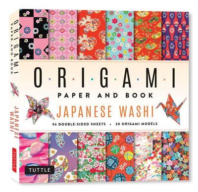 Japanese Washi Origami Paper and Book