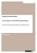 Sechs Jahre § 238 StGB-Nachstellung