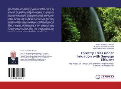 Forestry Trees under Irrigation with Sewage Effluent
