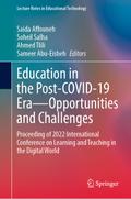 Education in the Post-COVID-19 Era—Opportunities and Challenges