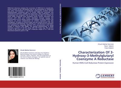 Characterization Of 3-Hydroxy-3-Methylglutaryl Coenzyme A Reductase