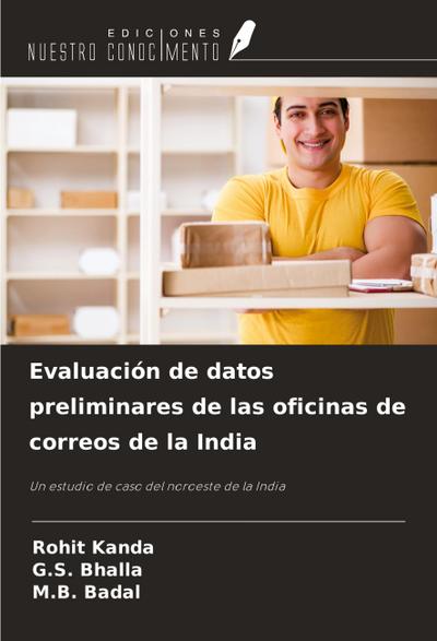 Evaluación de datos preliminares de las oficinas de correos de la India