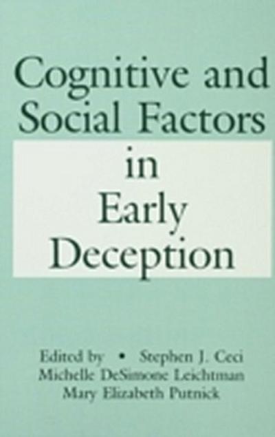 Cognitive and Social Factors in Early Deception