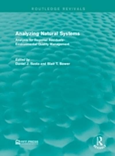 Analyzing Natural Systems