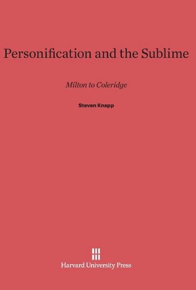 Personification and the Sublime