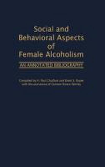 Social and Behavioral Aspects of Female Alcoholism