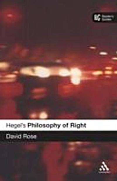 Hegel’’s ’’Philosophy of Right’’