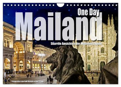 One Day Mailand (Wandkalender 2026 DIN A4 quer), CALVENDO Monatskalender
