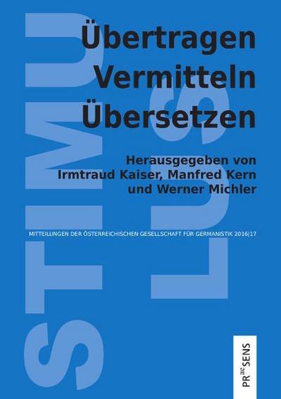 Übertragen - Vermitteln - Übersetzen
