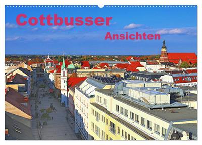 Cottbusser Ansichten (Wandkalender 2026 DIN A2 quer), CALVENDO Monatskalender