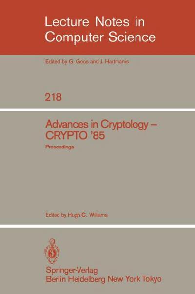 Advances in Cryptology