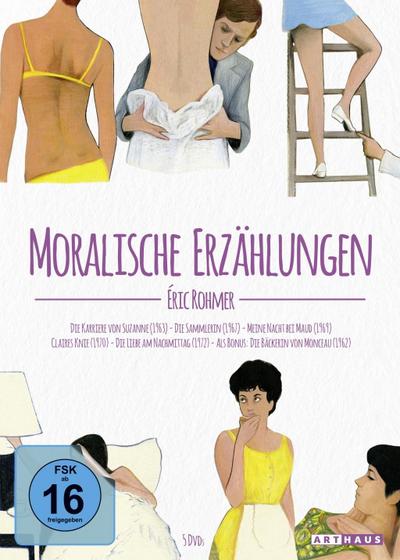 Moralische Erzählungen (DVD) Eric Rohmer Min: 460/DD/VB   5DVDs