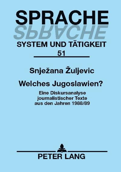 Welches Jugoslawien?
