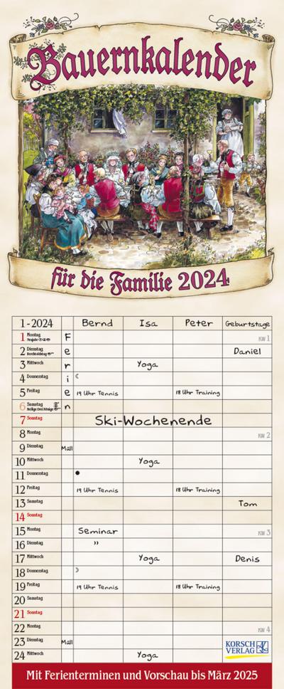 Bauernkalender 2024
