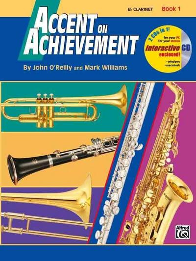 Accent On Achievement, Bb-Klarinette, m. 1 mixed mode-CD. Bk.1