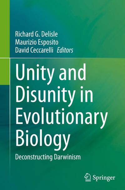 Unity and Disunity in Evolutionary Biology