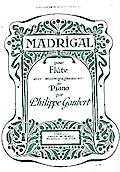 Madrigal pour flute et piano